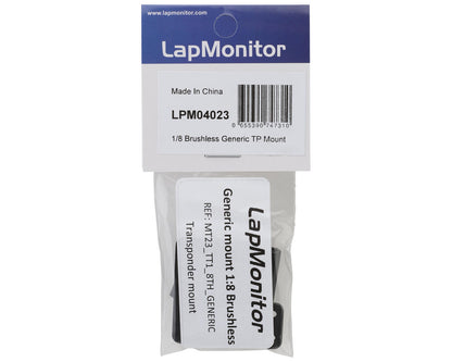 LapMonitor 1/8 Brushless Generic Carbon Fiber Transponder Mount