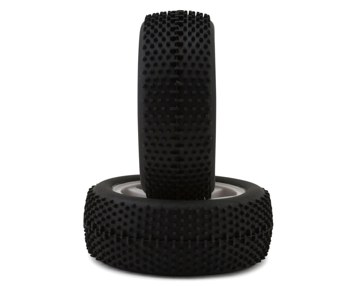 LRP VTEC 1/10 Pre-Mounted Front Buggy Tires (White) (2)