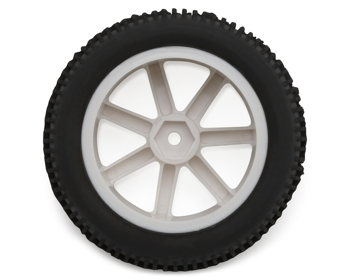 LRP VTEC 1/10 Pre-Mounted Front Buggy Tires (White) (2)