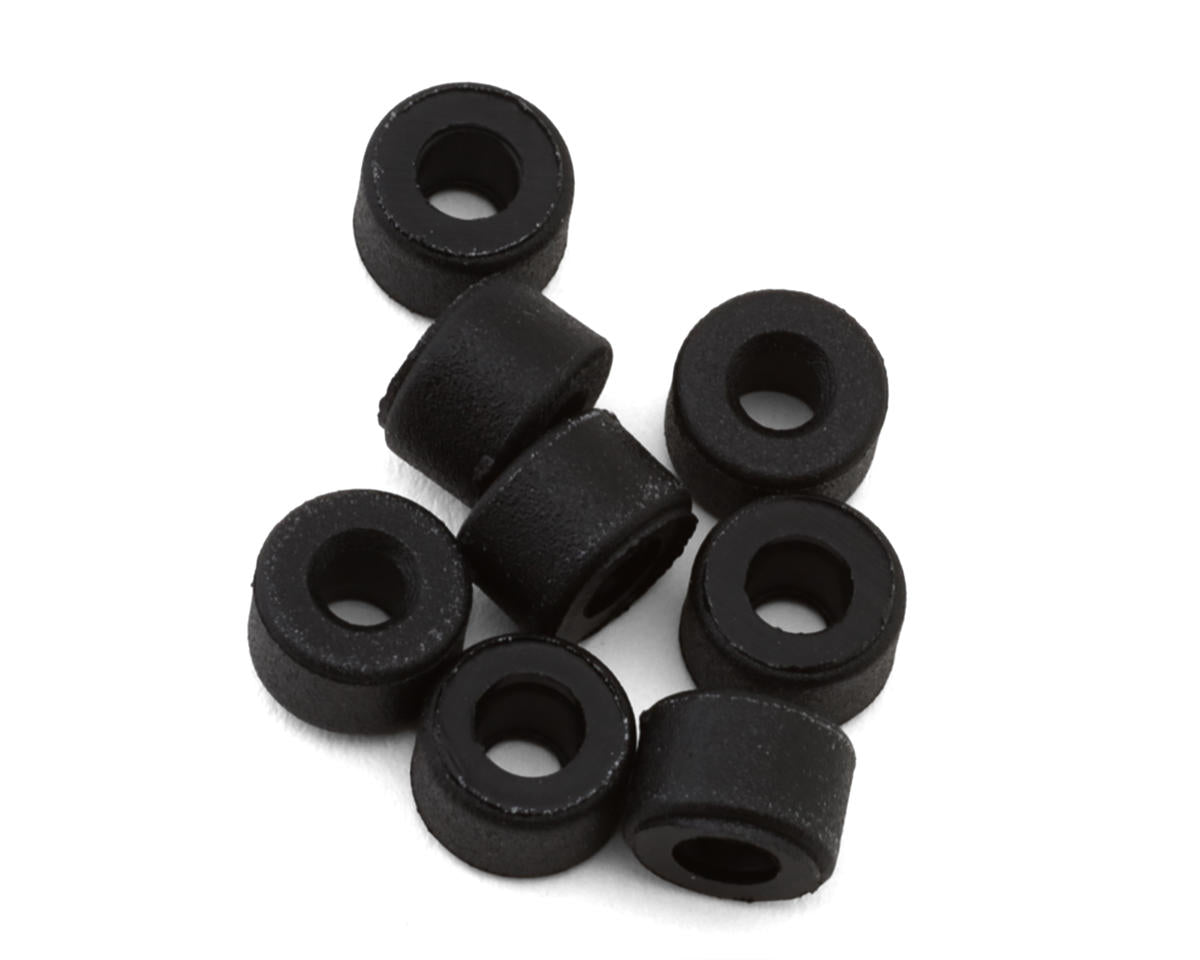 LRP S10 Blast Upper Shock Mount Spacers (8) (3.1x6.9x4.5mm)