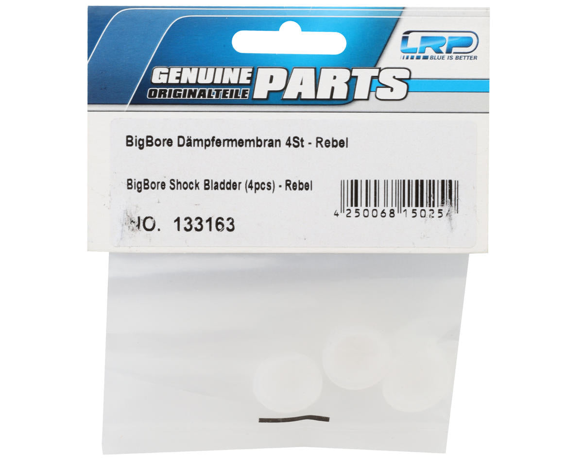 LRP S8 Rebel Big Bore Shock Bladders (4) (BX/BXe)