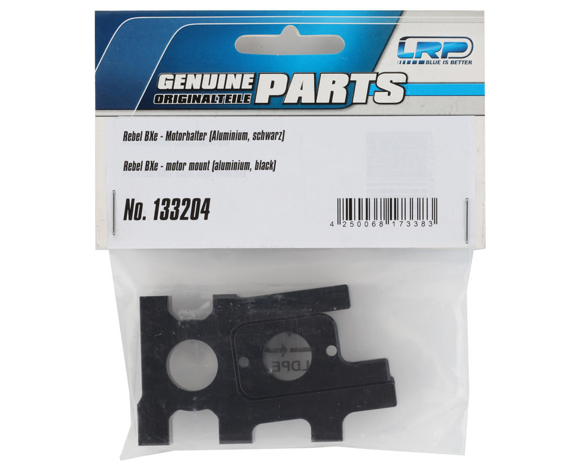 LRP S8 Rebel BXe Aluminum Motor Mount (Black)
