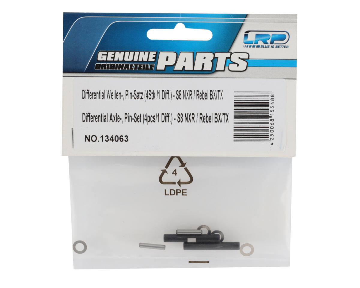 LRP S8 Rebel Differential Axle Pins Set