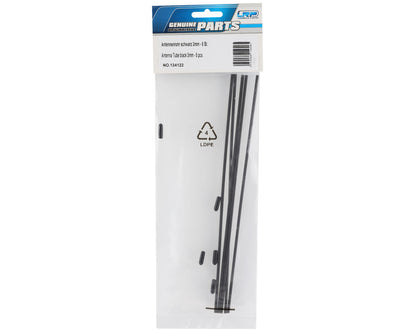 LRP S8 Rebel 3mm Antenna Tubes (Black) (5)