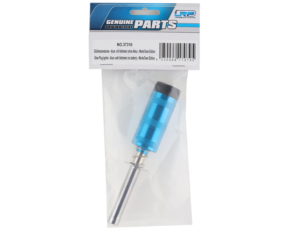 LRP Aluminum Glow Plug Igniter w/Checker (Blue)