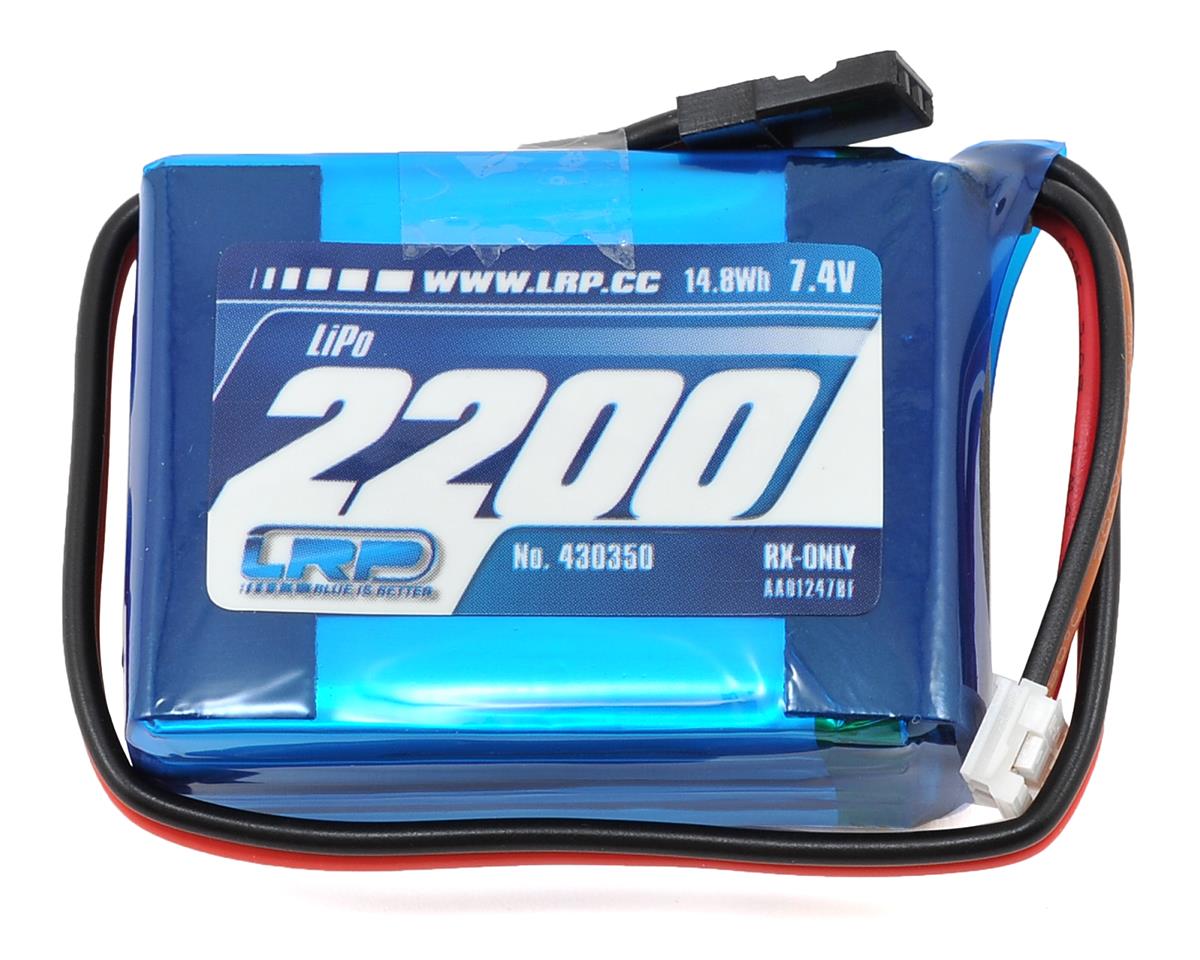 LRP VTEC 2S LiPo Hump Receiver Battery Pack (7.4V/2200mAh)