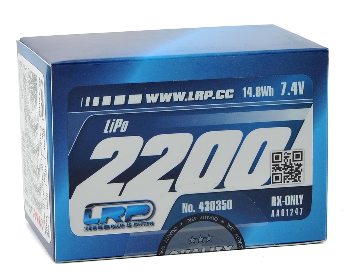 LRP VTEC 2S LiPo Hump Receiver Battery Pack (7.4V/2200mAh)