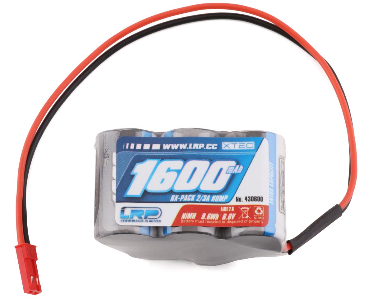 LRP XTEC 5-Cell 6.0V NiMH Hump Receiver Pack (1600mAh)