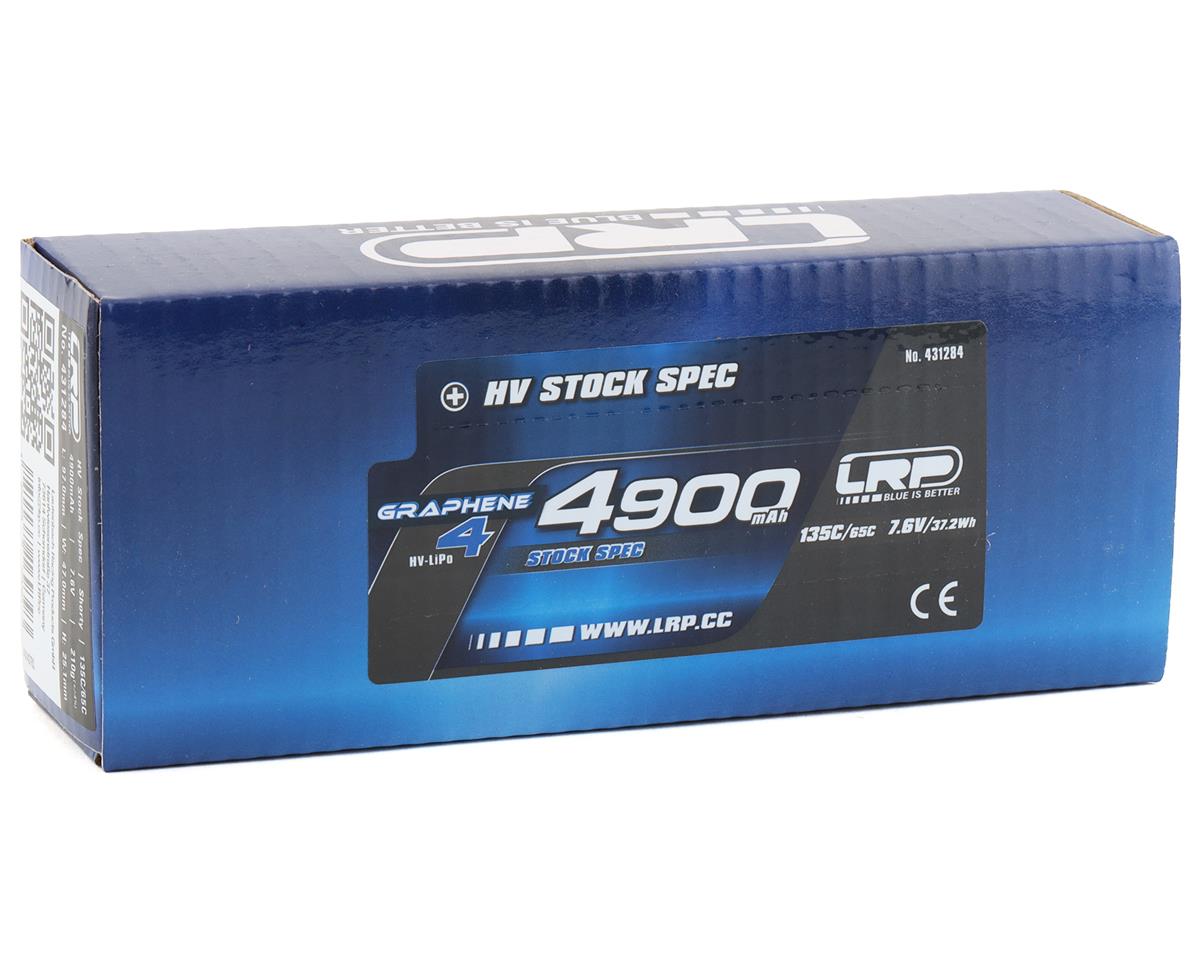 LRP 2S 135C Graphene-4 HV LiPo Battery (7.6V/4900mAh)