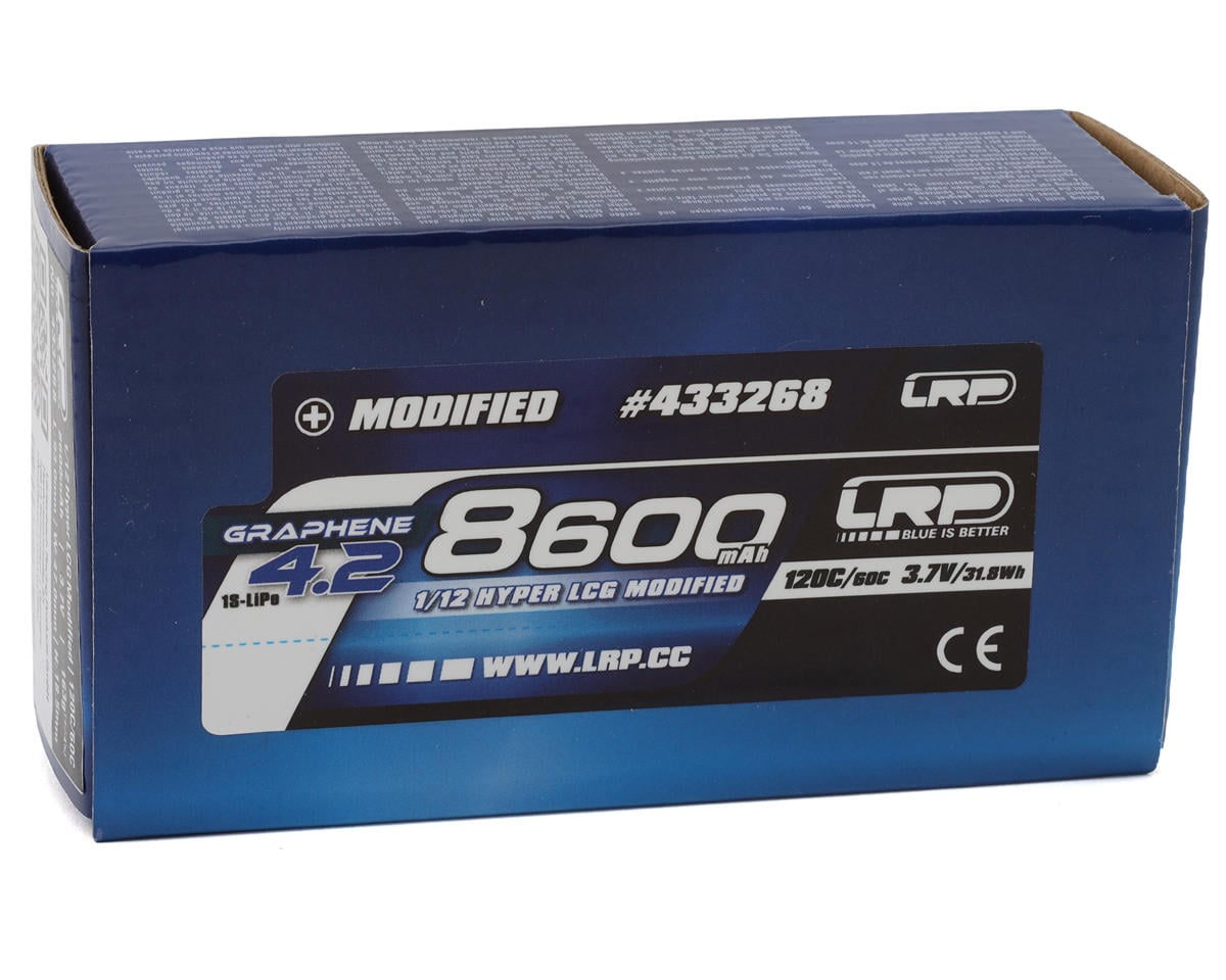 LRP 1/12 Hyper LCG 1S Modified Graphene-4.2 Shorty LiPo Battery 120C