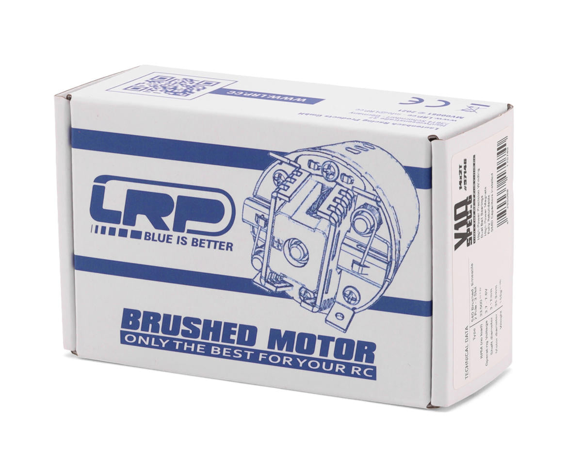 LRP V10 Spec-6 540 Brushed Motor (14T) (Adjustable Timing)