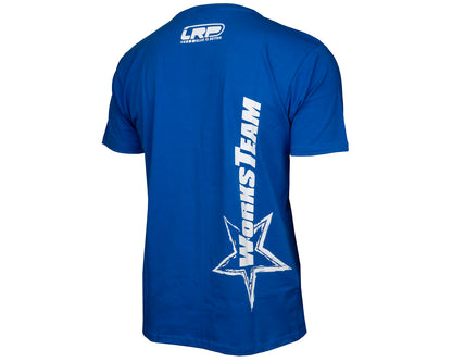 LRP Works Team Star T-Shirt (Blue) (XL)
