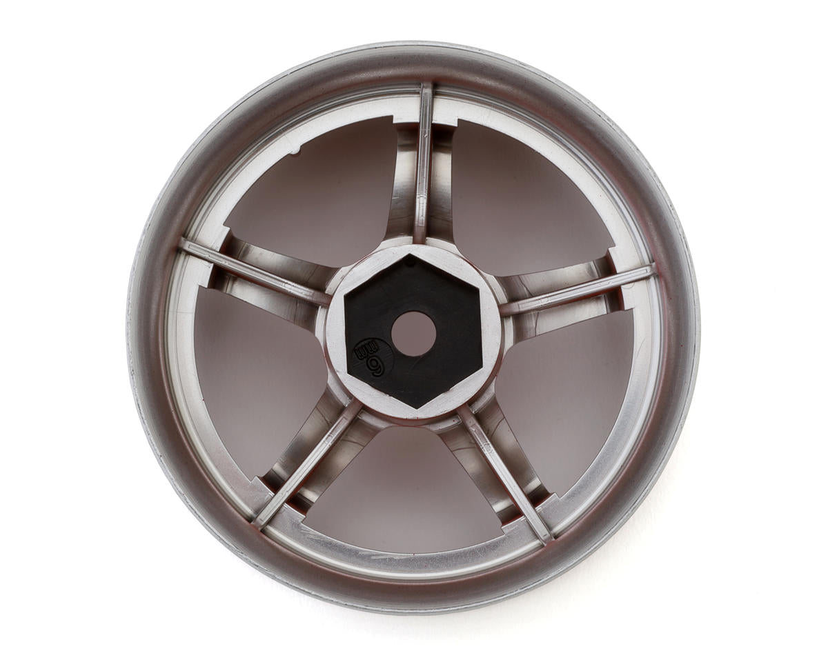 LAB Work Emotion T5R 1/10 2-Piece Concave Drift Wheels (Candy Red) (2)