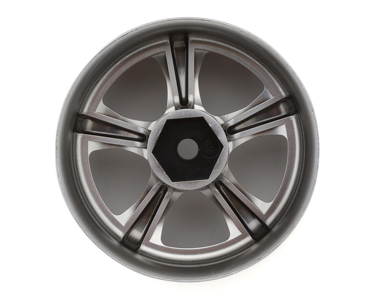 LAB Work Vs KF 1/10 Drift Wheels (High Gloss Black) (2) (8mm Offset)