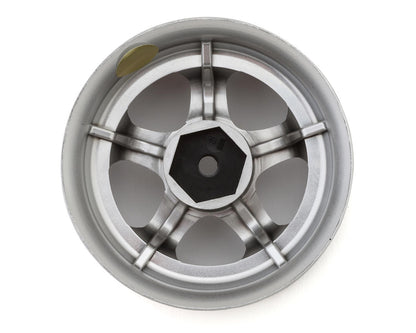 LAB Work Meister S1 1/10 Super High Traction 3-Piece Drift Wheels (Chrome) (2)