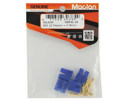 Maclan EC3 Connectors (2 Female + 2 Male)