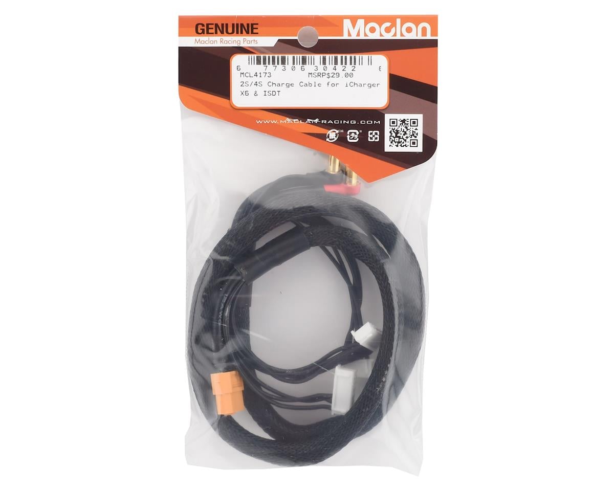 Maclan Max Current 2S/4S Charge Cable Lead w/4mm & 5mm Bullet Connector