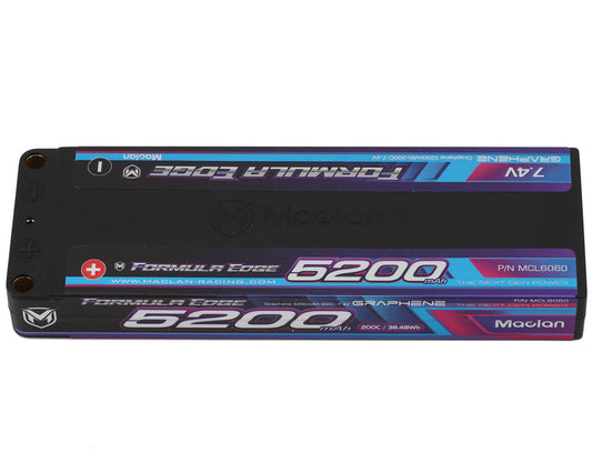 Maclan Formula Edge 2S 200C ULCG Stick LiPo Battery (7.4V/5200mAh)