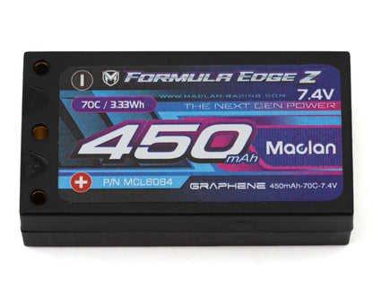 Maclan Formula Edge Z 2S 70C Micro LiPo Battery (7.4V/450mAh)