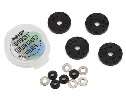 MIP Associated 16mm 8 Hole Bypass1 Shock Piston Set (4)