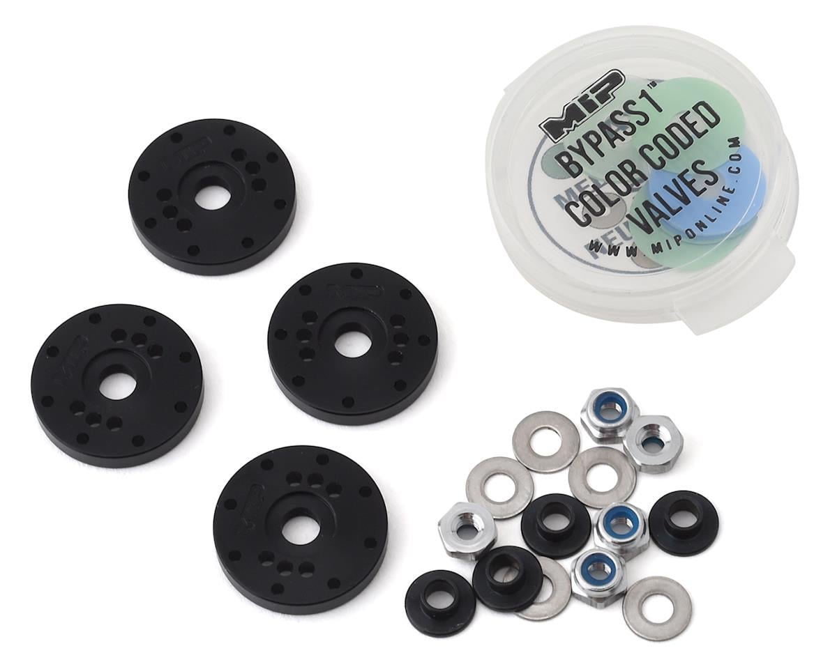 MIP Kyosho MP9/MP10 16mm 8 Hole Bypass1 Shock Piston Set (4)