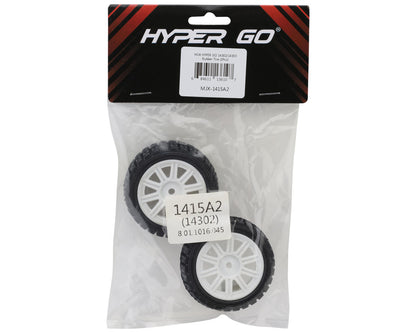 MJX HYPER GO 14302/14303 Pre-Mounted Rally Tires (2)