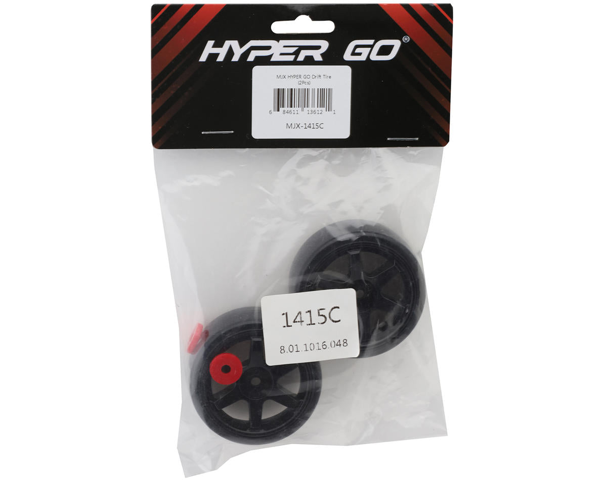 MJX HYPER GO Pre-mounted Drift Tire Set (2) (14302/14303)