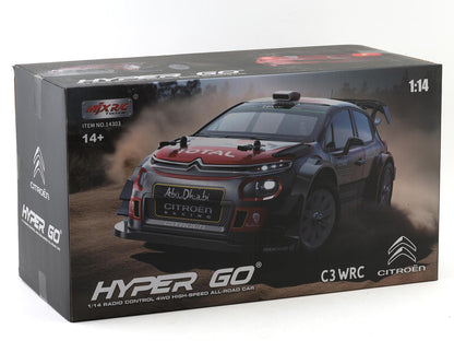 MJX HYPER GO 14302 1/14 4WD Brushless RTR Citroen C3 Rally Car