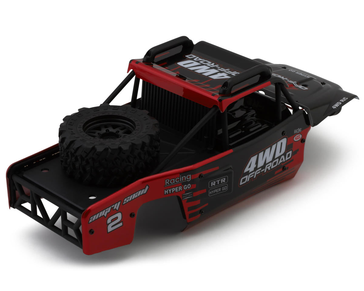 MJX HYPER GO 14209 1/14 Pre-Painted Body (Black/Red)