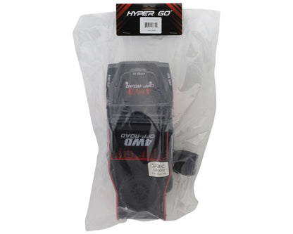 MJX HYPER GO 14209 1/14 Pre-Painted Body (Black/Red)