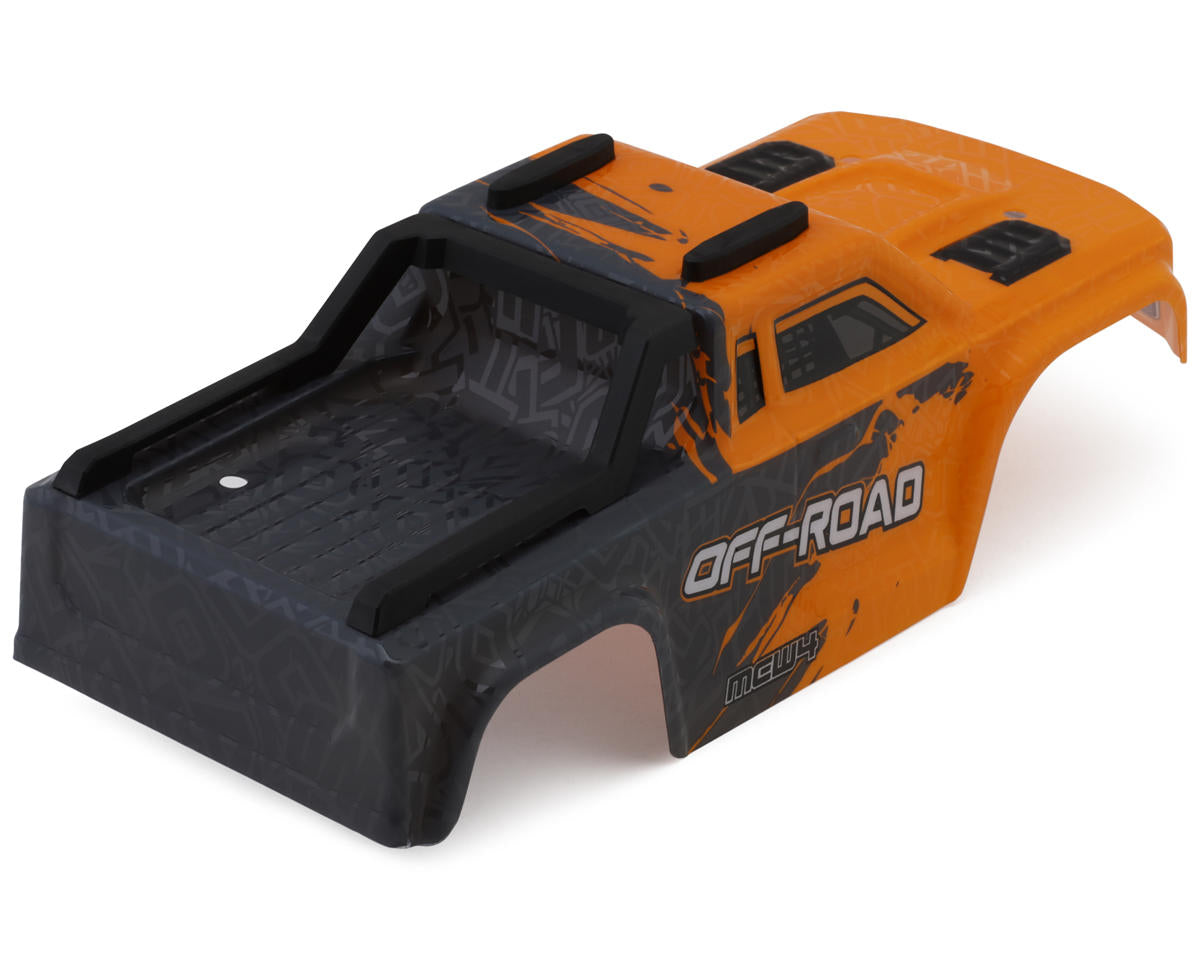 MJX HYPER GO Pre-Painted Monster Truck Body (Orange) (16208/16209/16210)