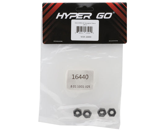 MJX HYPER GO Plastic Wheel Hexes (4) (16207/16208/16209/16210)