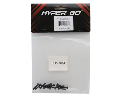 MJX HYPER GO Cap Head Hex Screws (12) (3x14mm)