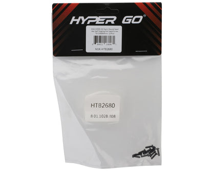 MJX HYPER GO Self-Tapping Button Head Hex Screws (12) (2.6x8mm)