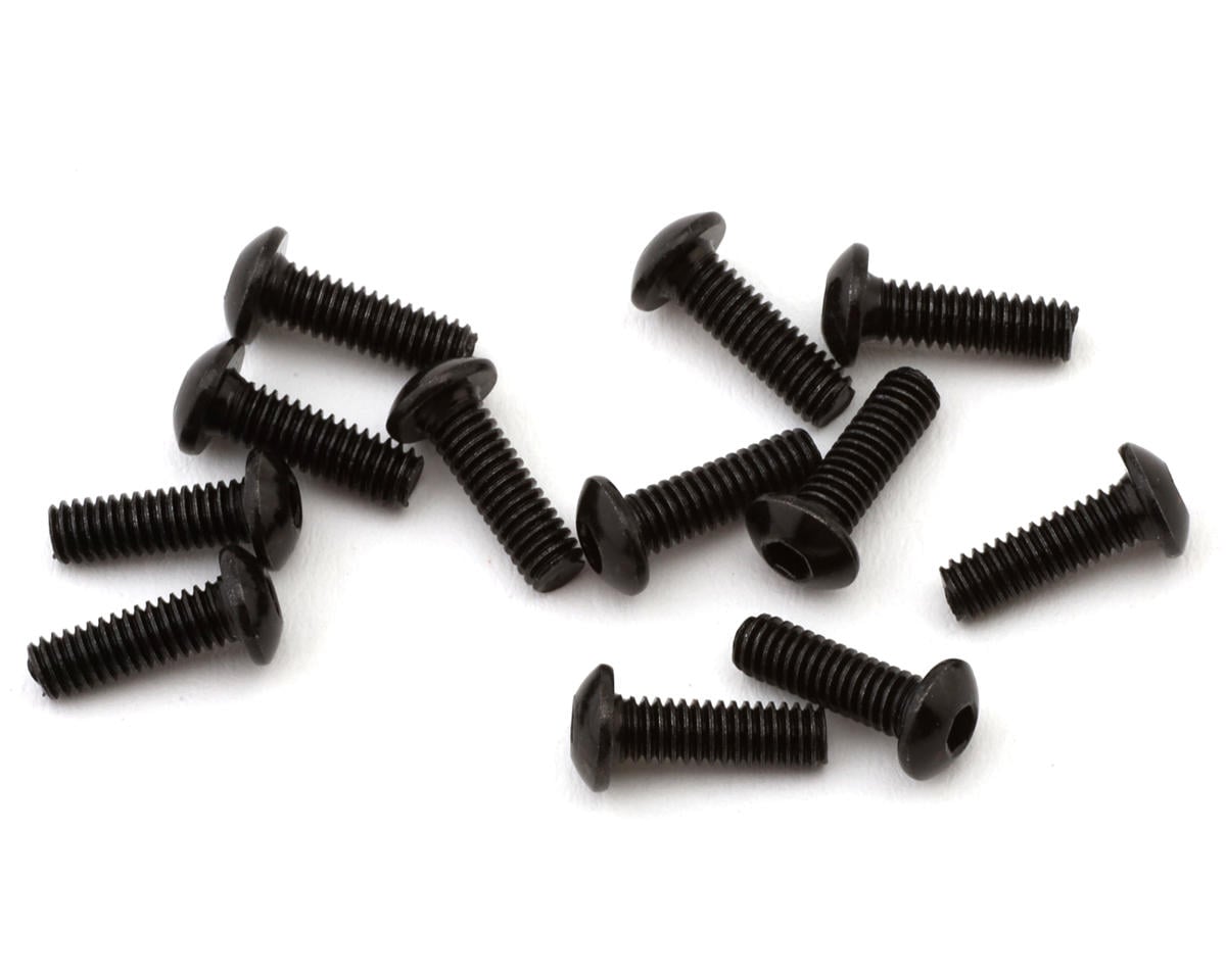 MJX HYPER GO Machined Button Head Hex Screws (12) (2.5x8mm)