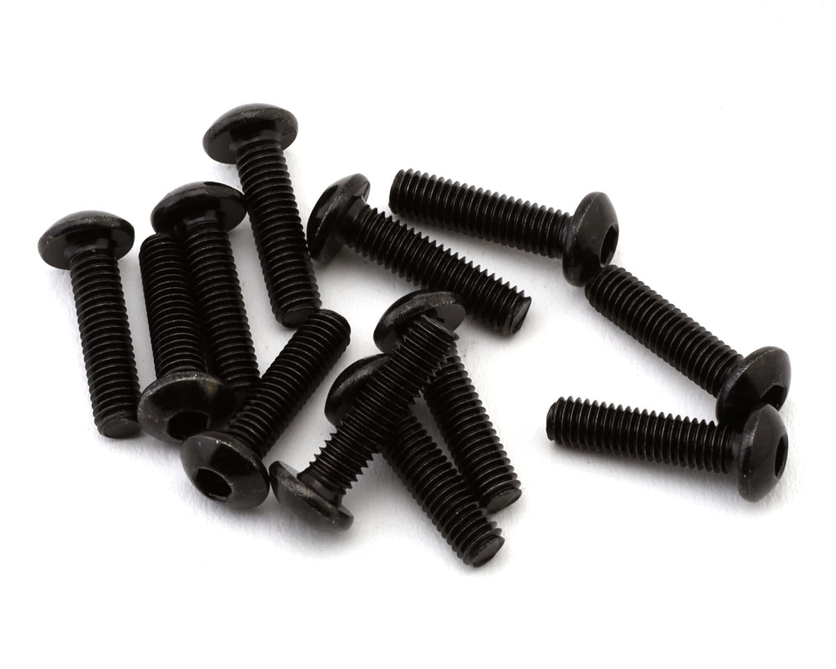 MJX HYPER GO Machined Button Head Hex Screws (12) (3x12mm)