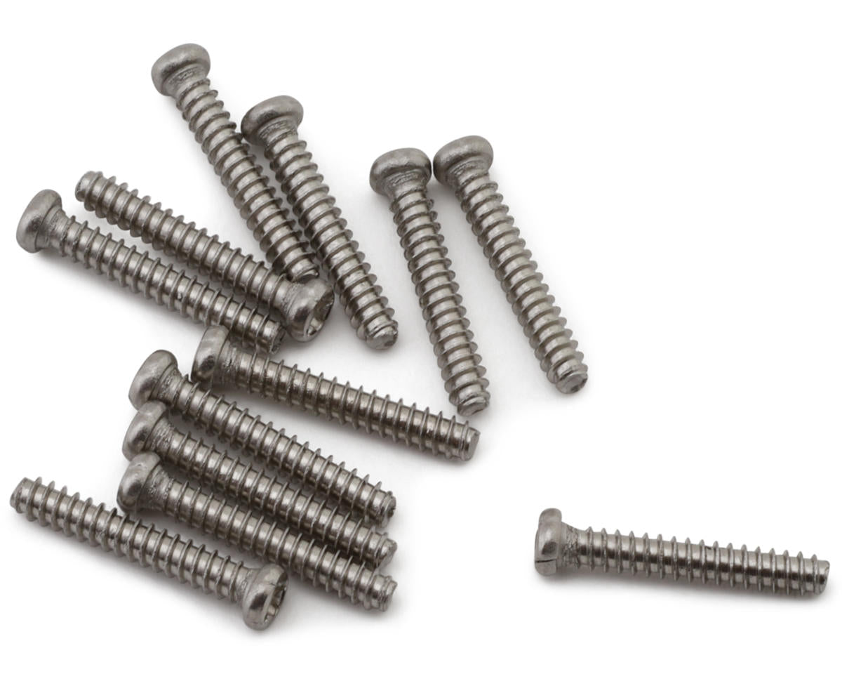 MJX HYPER GO 2x12x4mm Self Tapping Button Head Screws (12)