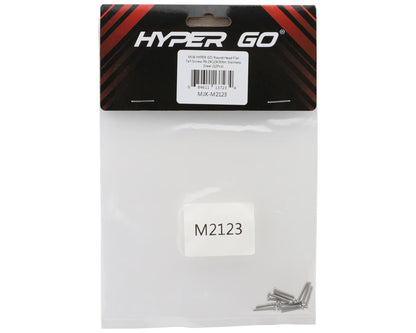 MJX HYPER GO 2x12x4mm Self Tapping Button Head Screws (12)