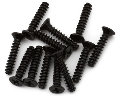 MJX HYPER GO 2.6x12mm Galvanized Flat Head Self-Tapping Philips Screw (12)