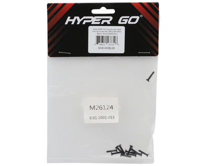 MJX HYPER GO 2.6x12mm Galvanized Flat Head Self-Tapping Philips Screw (12)