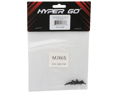 MJX HYPER GO 2.6x6.5mm Button Head Self-Tapping Philips Shoulder Screw (12)