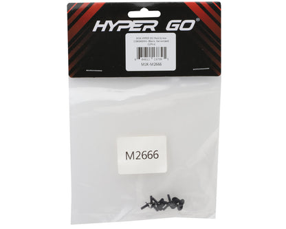 MJX HYPER GO 2.6x6mm Galvanized Button Head Self-Tapping Philips Screw (12)