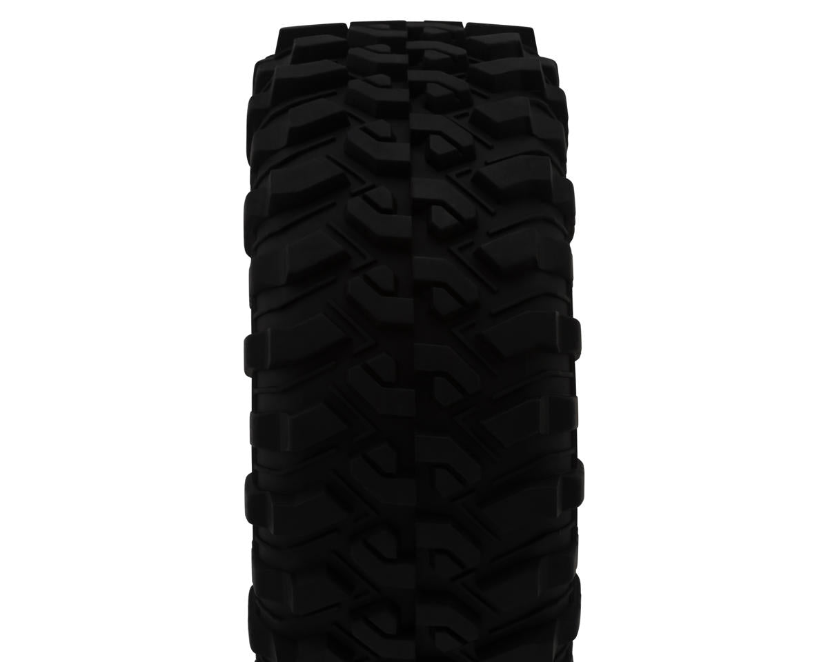 MJX HYPER GO All Rock 2.2" Pre-Mounted Rock Crawler Tires (Black) (2)
