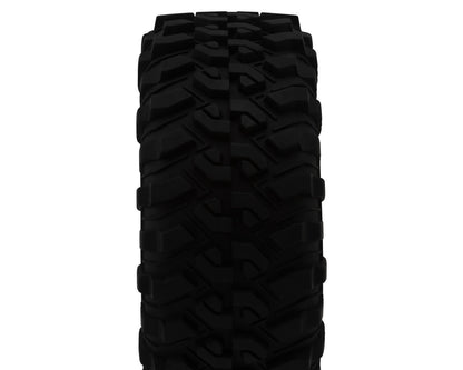 MJX HYPER GO All Rock 2.2" Pre-Mounted Rock Crawler Tires (Black) (2)