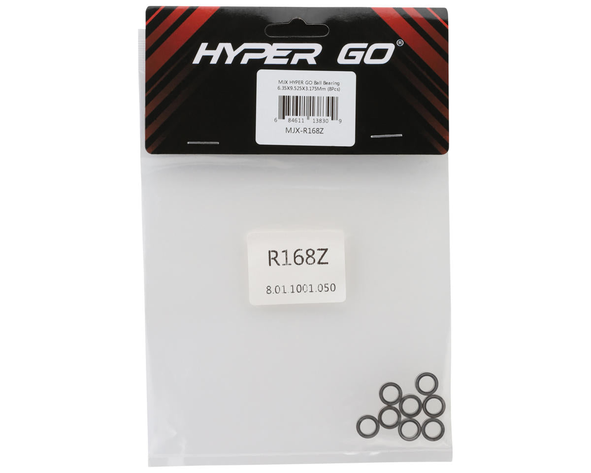 MJX HYPER GO 1/4"x3/8"x1/8" Metal Ball Bearings (8)