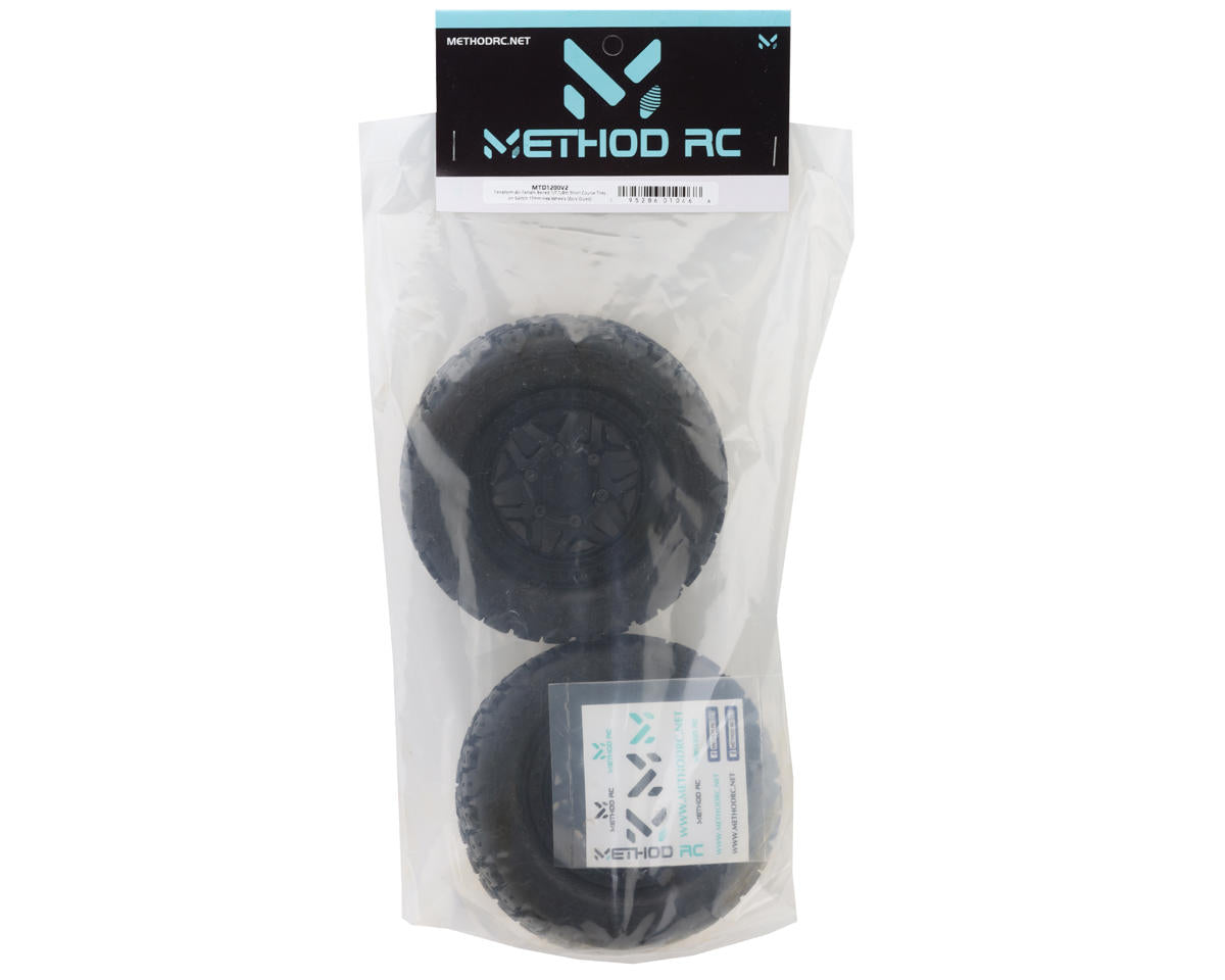 Method RC Terraform V2 Belted 1/7 Short Course Pre-Mounted Tires w/17mm Hex
