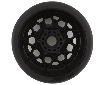 Method RC Velociter Belted Pre-Mount 1/7 Front On-Road Tires (Black) (2)