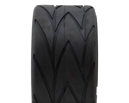 Method RC Velociter Belted Pre-Mount 1/7 On-Road Rear Tires (Black) (2)