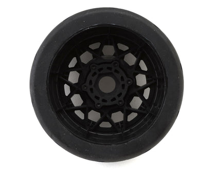 Method RC Velociter Belted Pre-Mount 1/7 On-Road Rear Tires (Black) (2)