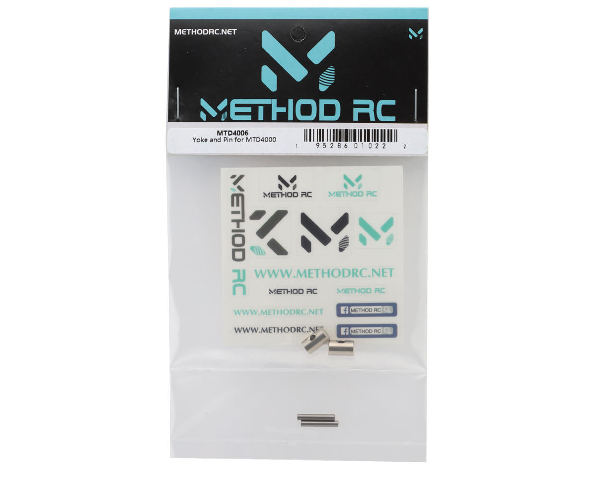 Method RC Titanium 124mm Hybrid CVD Yokes & Pins Rebuild Set (2)